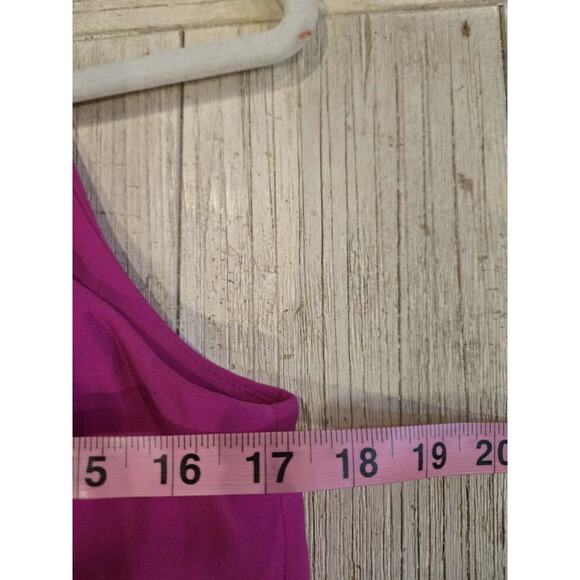 Jill Stuart Women's Colorblock Maxi Dress Size 8 One-Shoulder - Picture 8 of 9